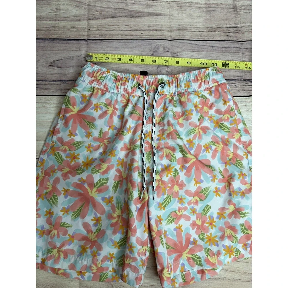 Snapper Rock Tropical Hawaiian Floral Swim Trunks Youth XL 14–16 Board Shorts